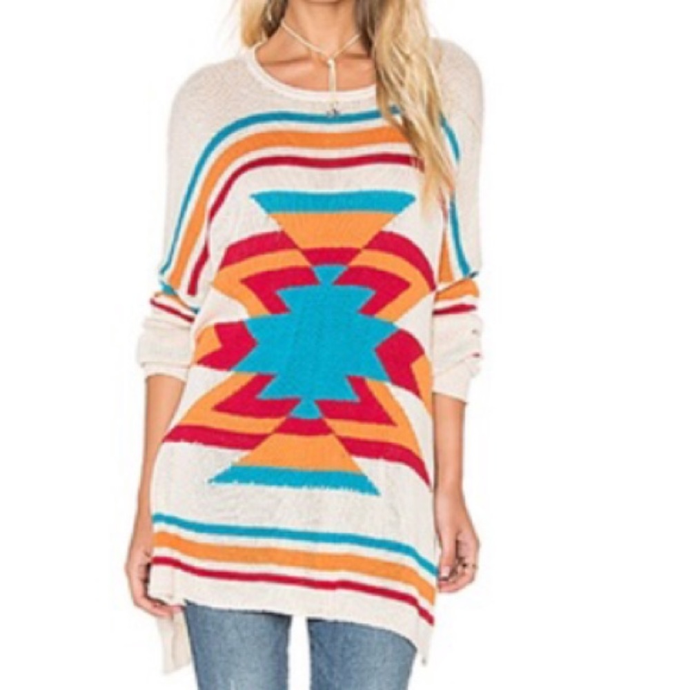 Show Me Your Mumu Aztec Sweater